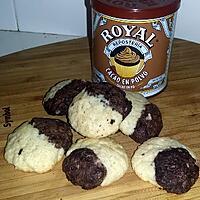 recette Cookies marbrés