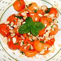 recette SALADE D'ABRICOTS