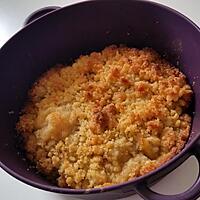 recette Crumble Pommes Bananes