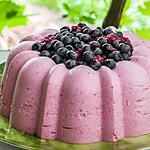 recette Mousse aux framboises et fruits rouges