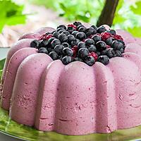 recette Mousse aux framboises et fruits rouges