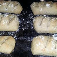 recette Petits pains Ciabatta au thermomix