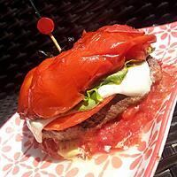 recette Burger de tomate