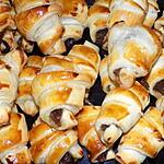 recette Croissants foie gras et confit d'oignon