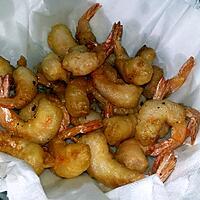 recette Beignets de crevettes