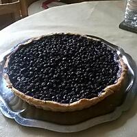 recette tarte aux myrtilles