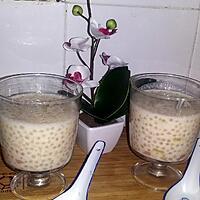 recette Dessert asiatique au tapioca et a la mangue