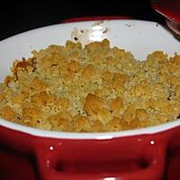 recette Crumble de légumes aux épices