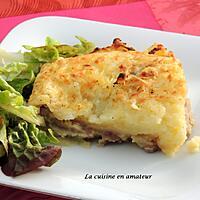 recette Parmentier à la chair à saucisse