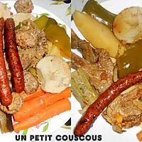 recette MON PETIT COUSCOUS (de petits restes)