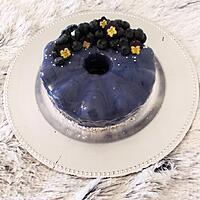 recette Entremet coco myrtille