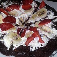 recette Brownies Pizza