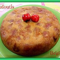 recette CLAFOUTIS AUX  CERISES à ma façon AU COOKEO