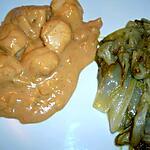 recette Noix de St Jacques, sauce au miel et endives caramélisée
