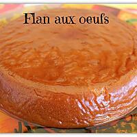 recette FLAN aux ŒUFS au COOKEO