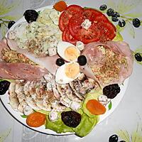 recette UNE SALADE GOURMANDE POUR CE SOIR