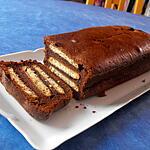 recette GATEAU AU CHOCOLAT ET PETITS BEURRE