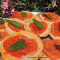 recette Mini Tatin tomate mozzarella