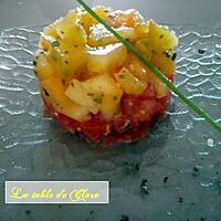 recette Tartare aux 2 tomates