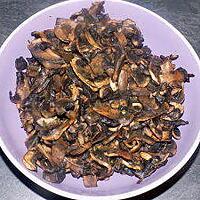 recette Poélee de champignons (compatible dukan)