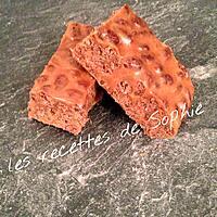 recette barre soufflées carambars chamallows