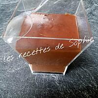 recette petites crèmes au chocolat fondante