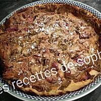 recette CLAFOUTIS A LA RHUBARBE