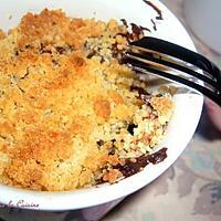 recette Mini crumbles banane-Nutella