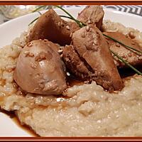 recette Risotto au poulet laqué à la bière