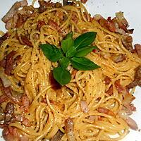 recette Spaghetti alla carbonara