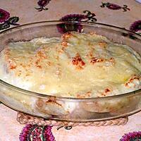 recette Gratin doré de céleri