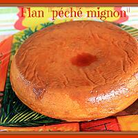 recette FLAN "péché mignon" au COOKEO