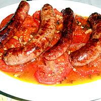 recette SAUCISSES DE MAGRETS DE CANARD ET CHIPOLATAS GRILLEES