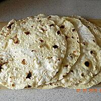 recette Galettes pour wraps maison