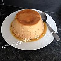 recette Crème aux œufs renversée au caramel