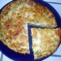 recette quiche sans pate poireaux lardons