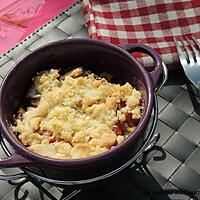 recette Crumble de tomates et bacon