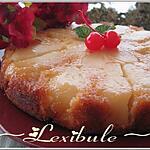 recette Gâteau renversé aux poires et au gingembre