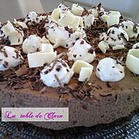 recette Gâteau mousseux au chocolat