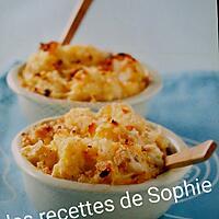 recette Gratin de chou-fleur à la polonaise