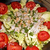 recette Salade de coques