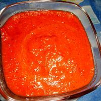 recette Ajvar ( condiment poivrons rouges-aubergine)