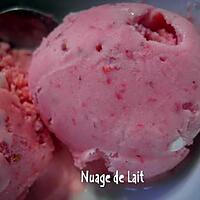 recette Glace Fraise Meringuée