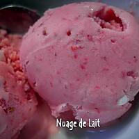 recette Glace Fraise Meringuée