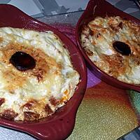 recette Petits gratins de chair de courgettes a la ricotta et au chorizo