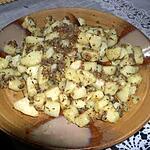 recette Pommes de terre aux épices et sésame