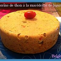 recette TERRINE DE THON A LA MACÉDOINE DE LÉGUMES au COOKEO