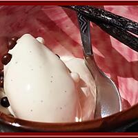 recette Crème glacée au mascarpone vanillé