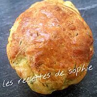 recette Muffins courgettes et parmesan