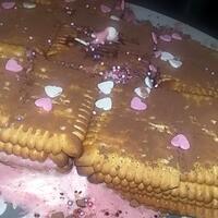 recette Gâteau de famille a la framboise